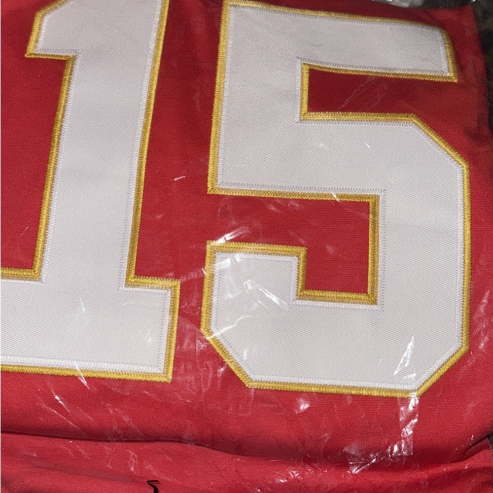 Nike Red and White Jersey